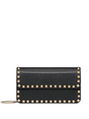 Valentino Garavani Rockstud leather clutch bag