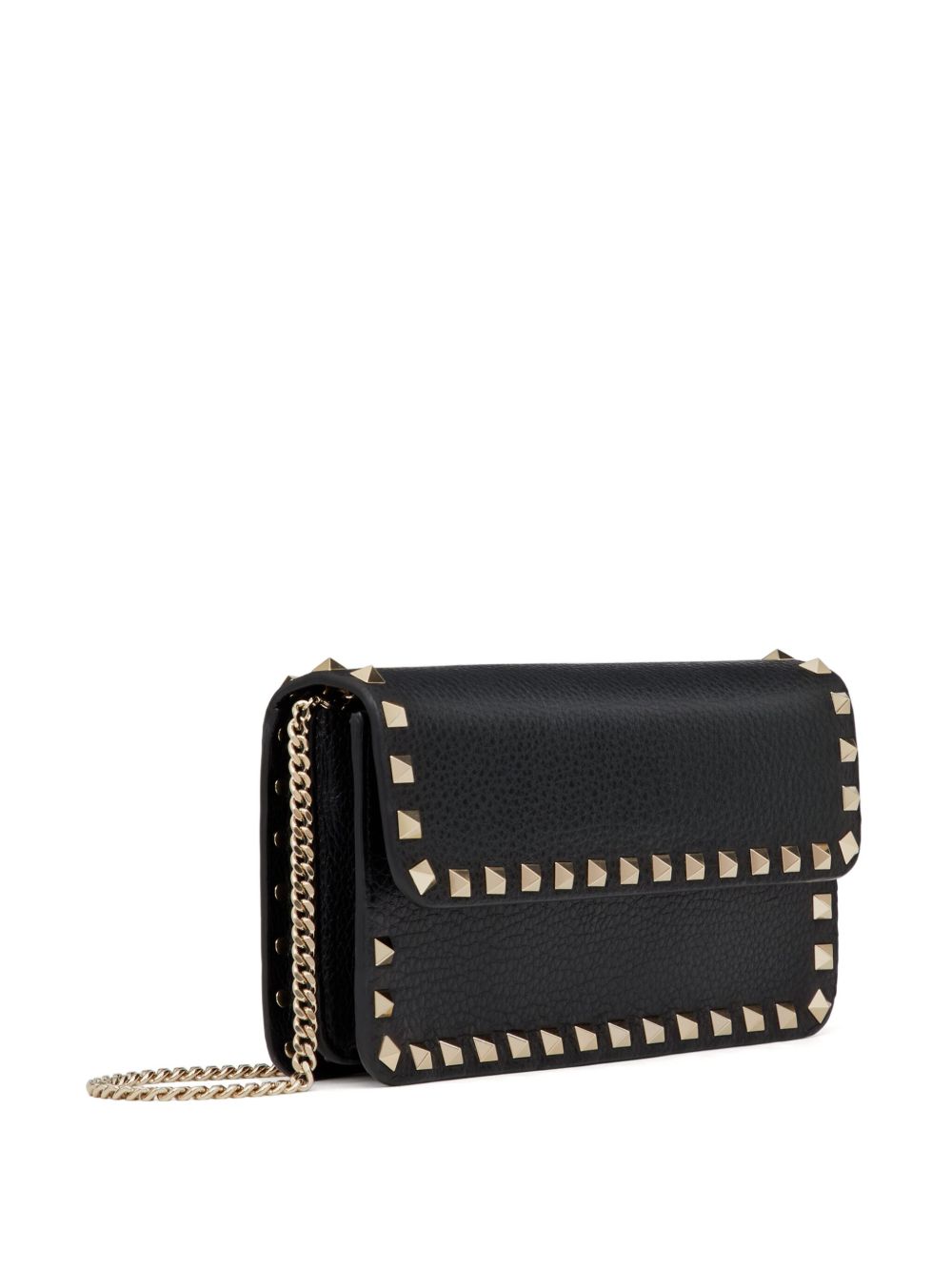 Valentino Garavani Rockstud leather clutch bag
