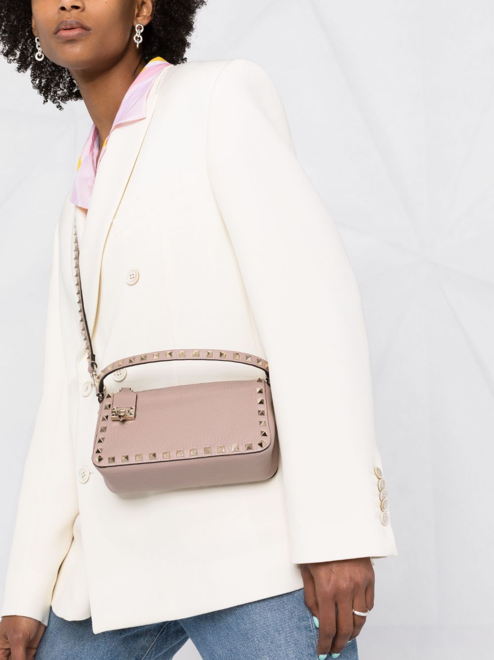 Valentino Garavani small Rockstud leather crossbody bag