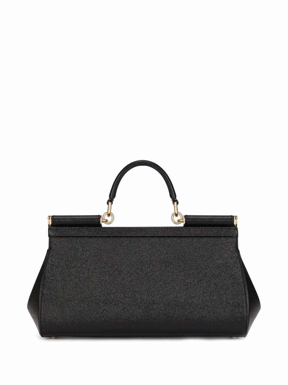 Borsa media in pelle Sicily di Dolce &amp; Gabbana con manico superiore 