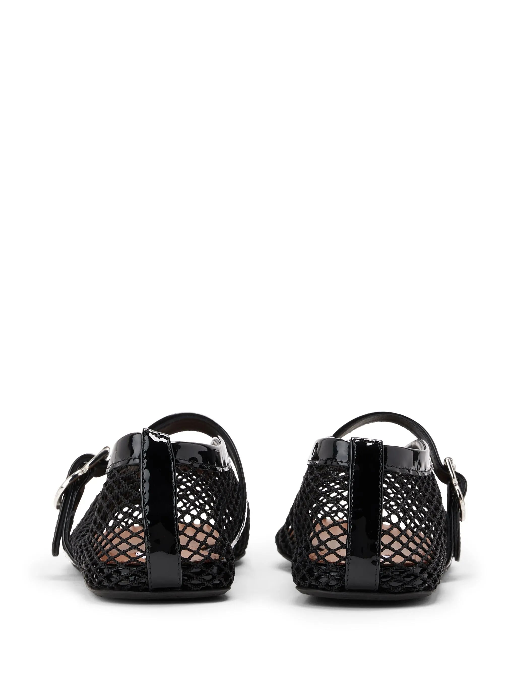 Alaïa Fishnet Ballet Flats