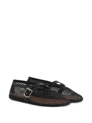 Alaïa Fishnet Ballet Flats
