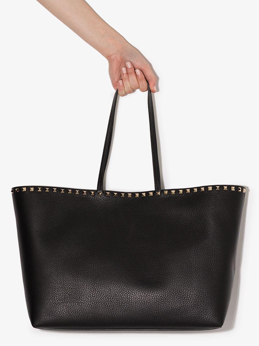 Valentino Garavani Rockstud leather tote bag