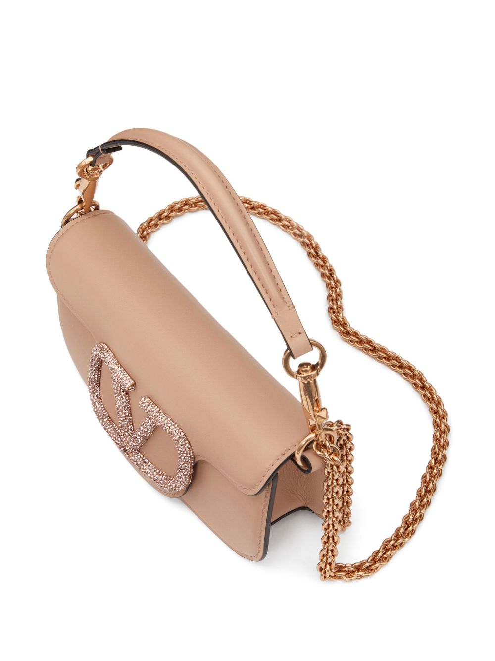 Borsa a tracolla piccola Locò decorata Valentino Garavani 