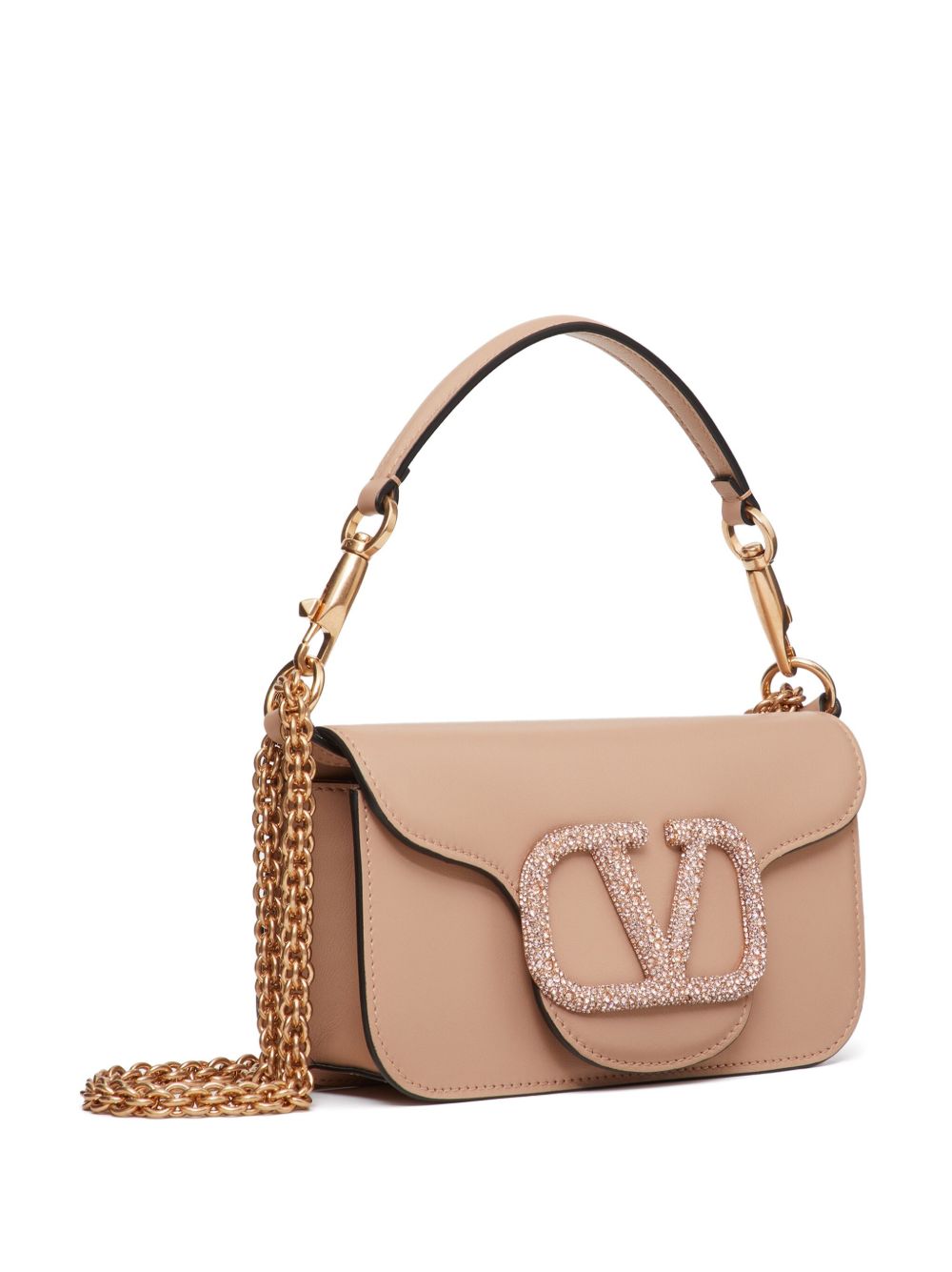Borsa a tracolla piccola Locò decorata Valentino Garavani 