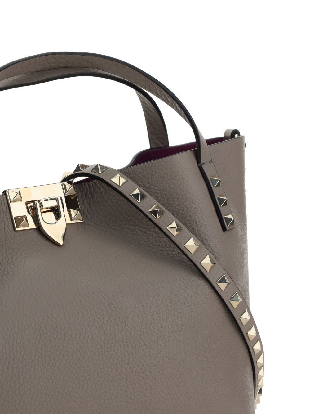 Borsa tote piccola Rockstud Valentino Garavani 