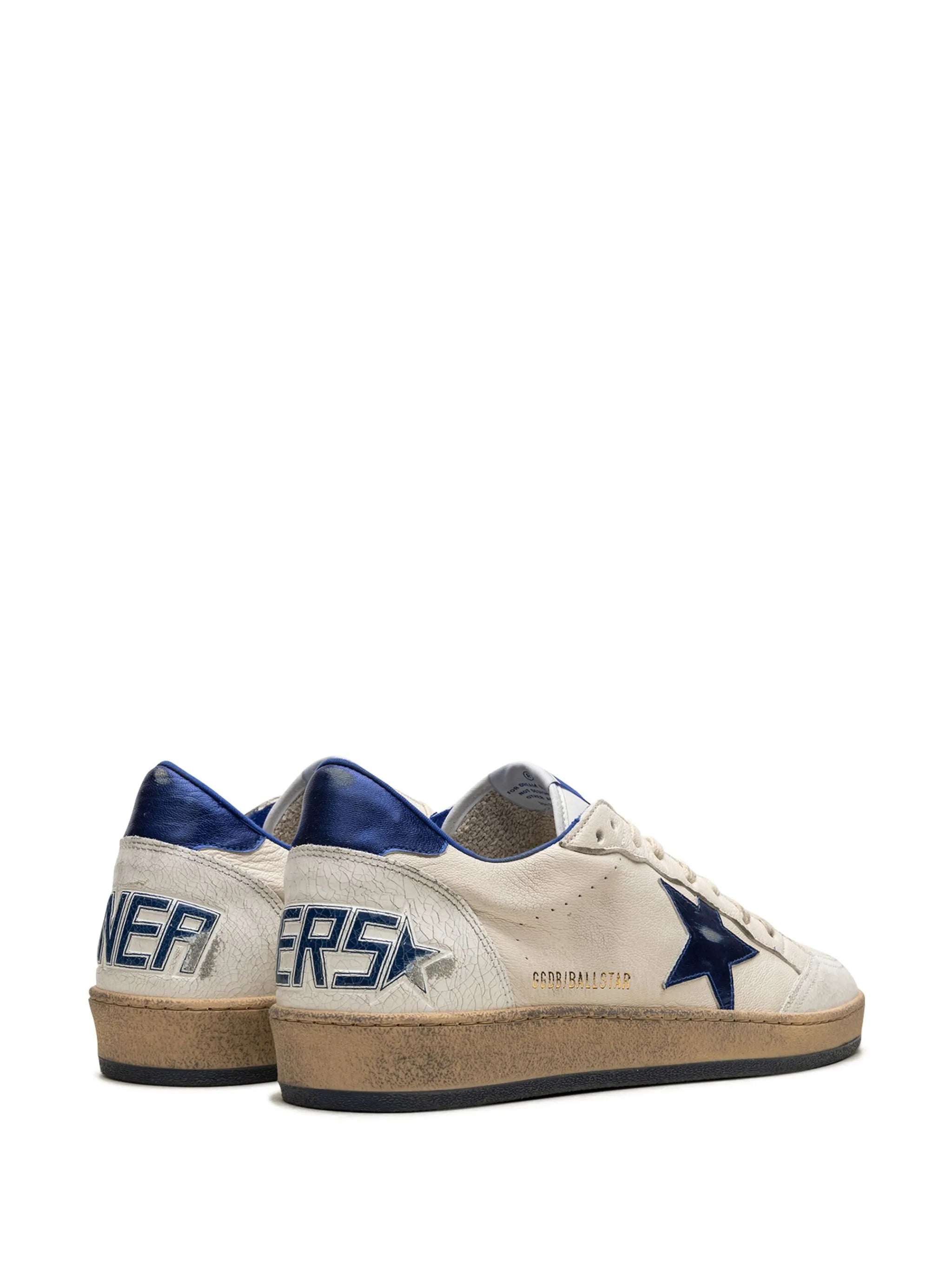 Golden Goose Ball Star appliquéd Sneakers