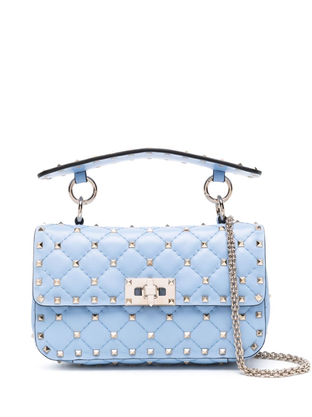 Borsa tote in pelle Valentino Garavani Rockstud Spike 