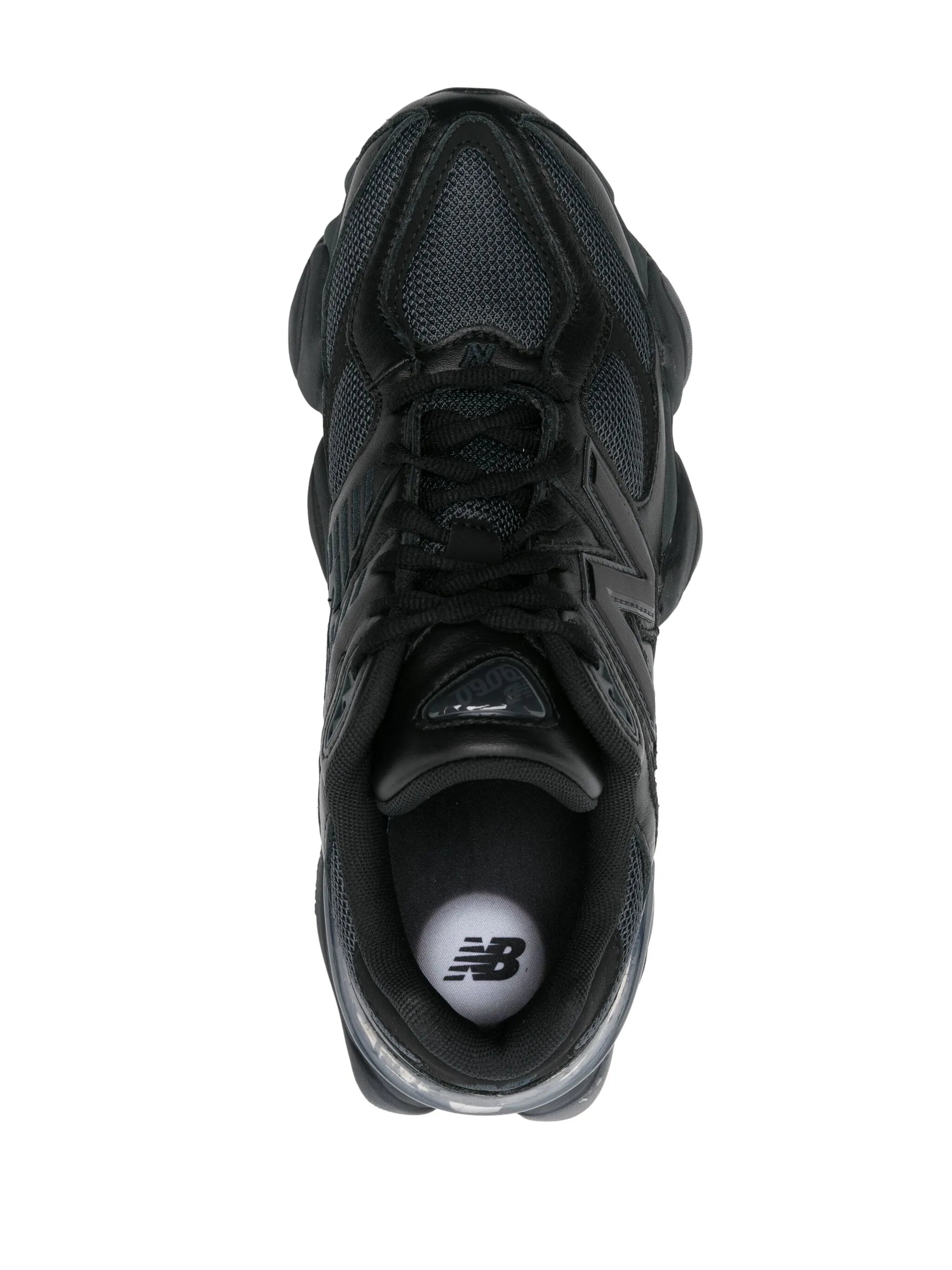 Baskets New Balance 9060 en cuir noir 