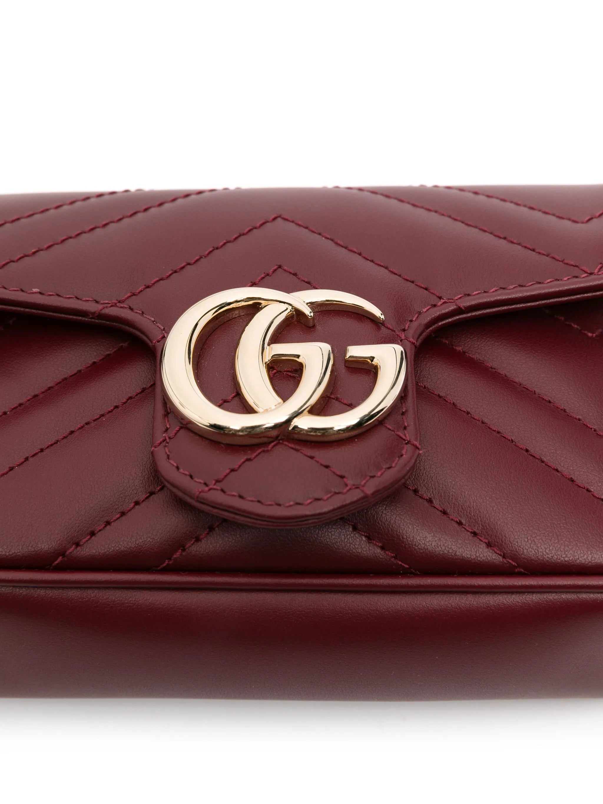 Gucci Super Mini GG Marmont Cross Body Bag