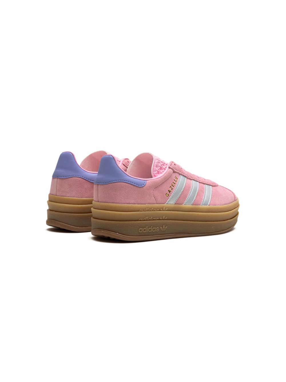 adidas Kids Gazelle "True Pink/Silver" sneakers