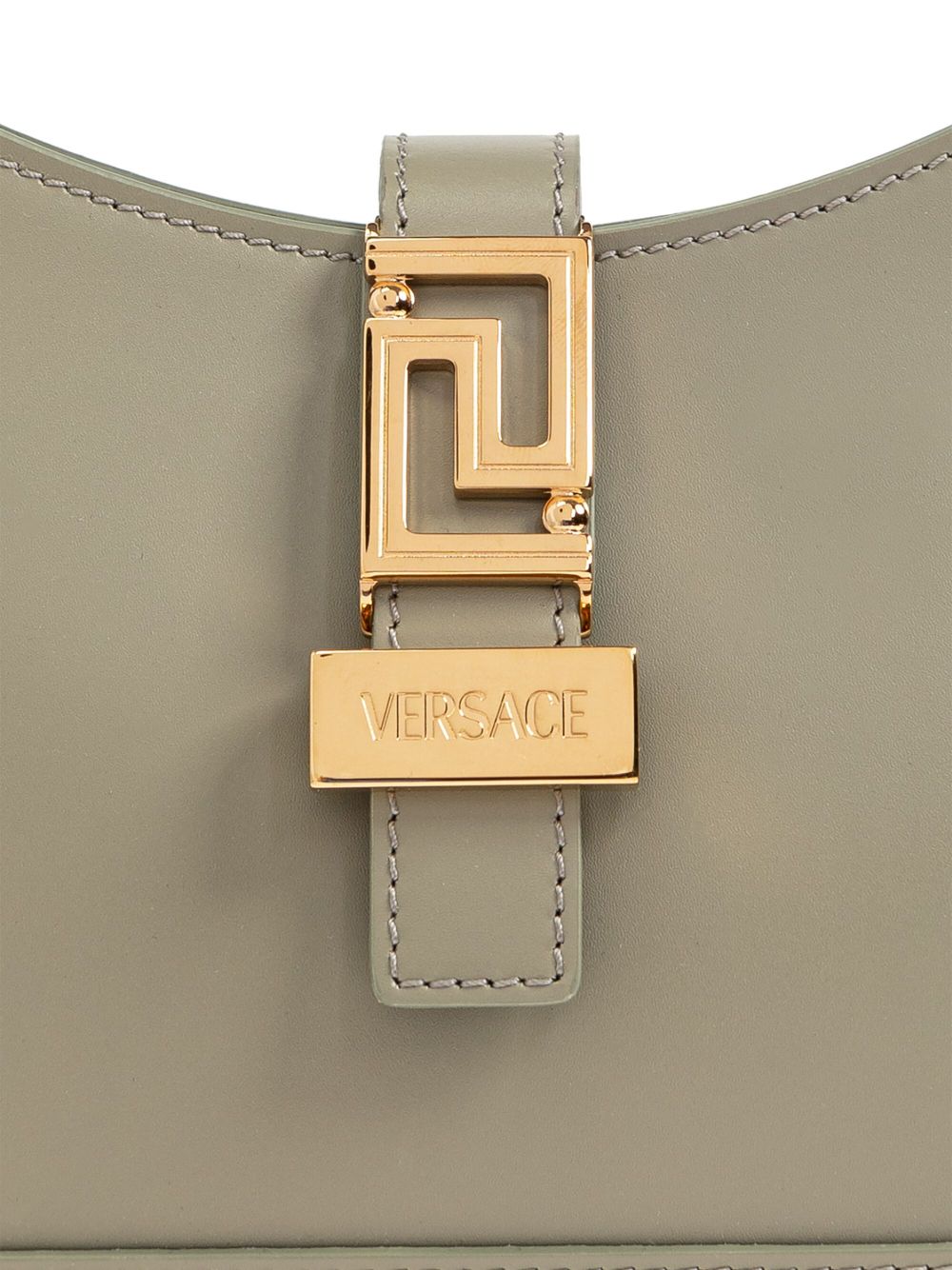 Borsa a tracolla piccola Greca Goddess di Versace 