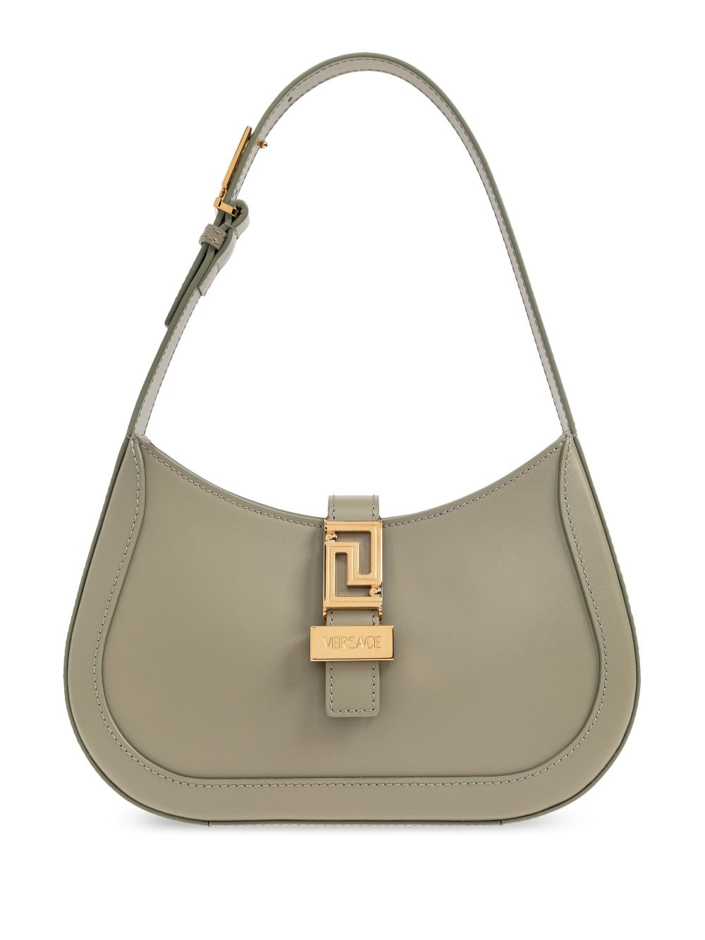 Borsa a tracolla piccola Greca Goddess di Versace 