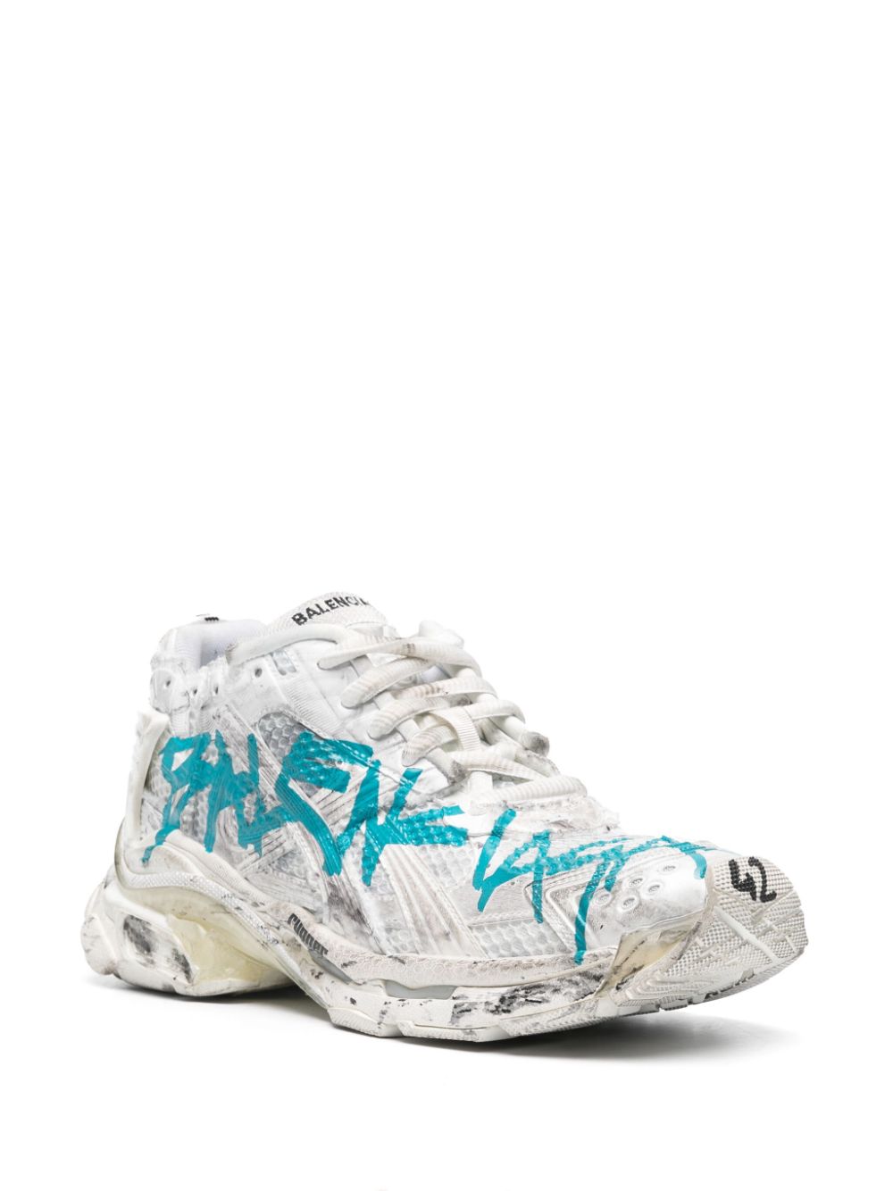 Sneakers con lacci Balenciaga Runner Graffiti 
