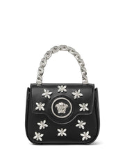 Borsa mini Versace La Medusa in cristallo 