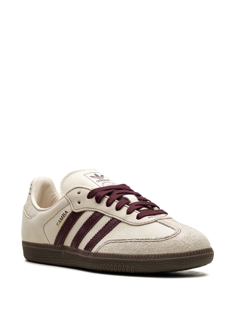 Samba OG "Wonder White/Maroon" sneakers