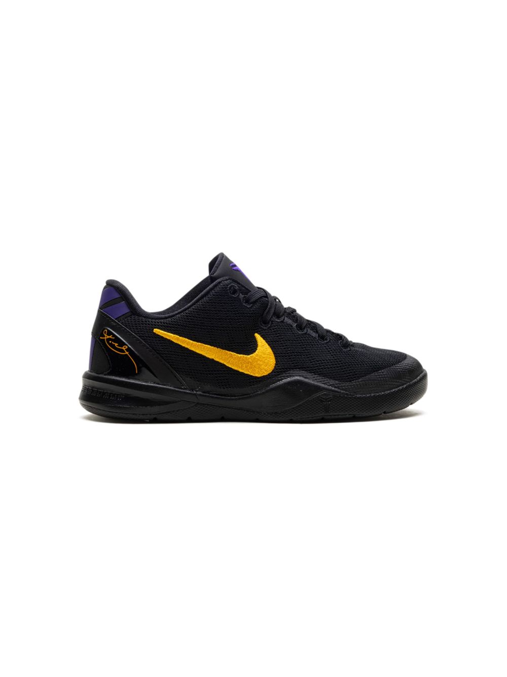 Nike Kids Kobe 8 Protro "Lakers Away" sneakers