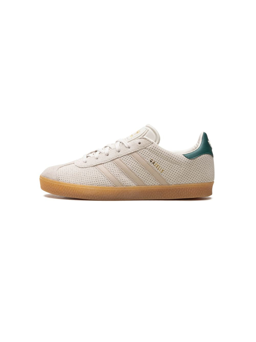 adidas Kids Gazelle "Wonder Beige/Green" sneakers