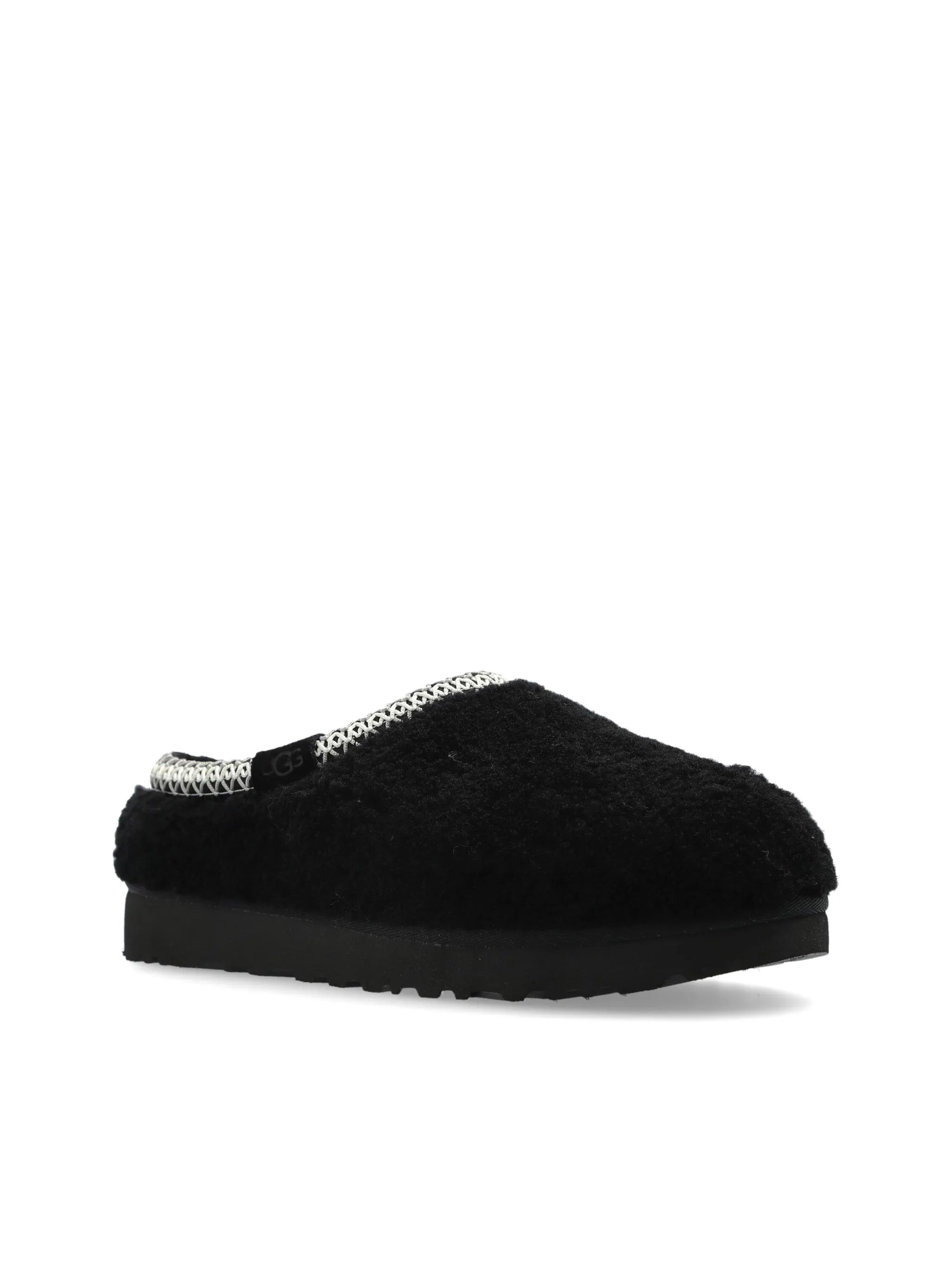 UGG Tasman Shearling Lining Black Slippers