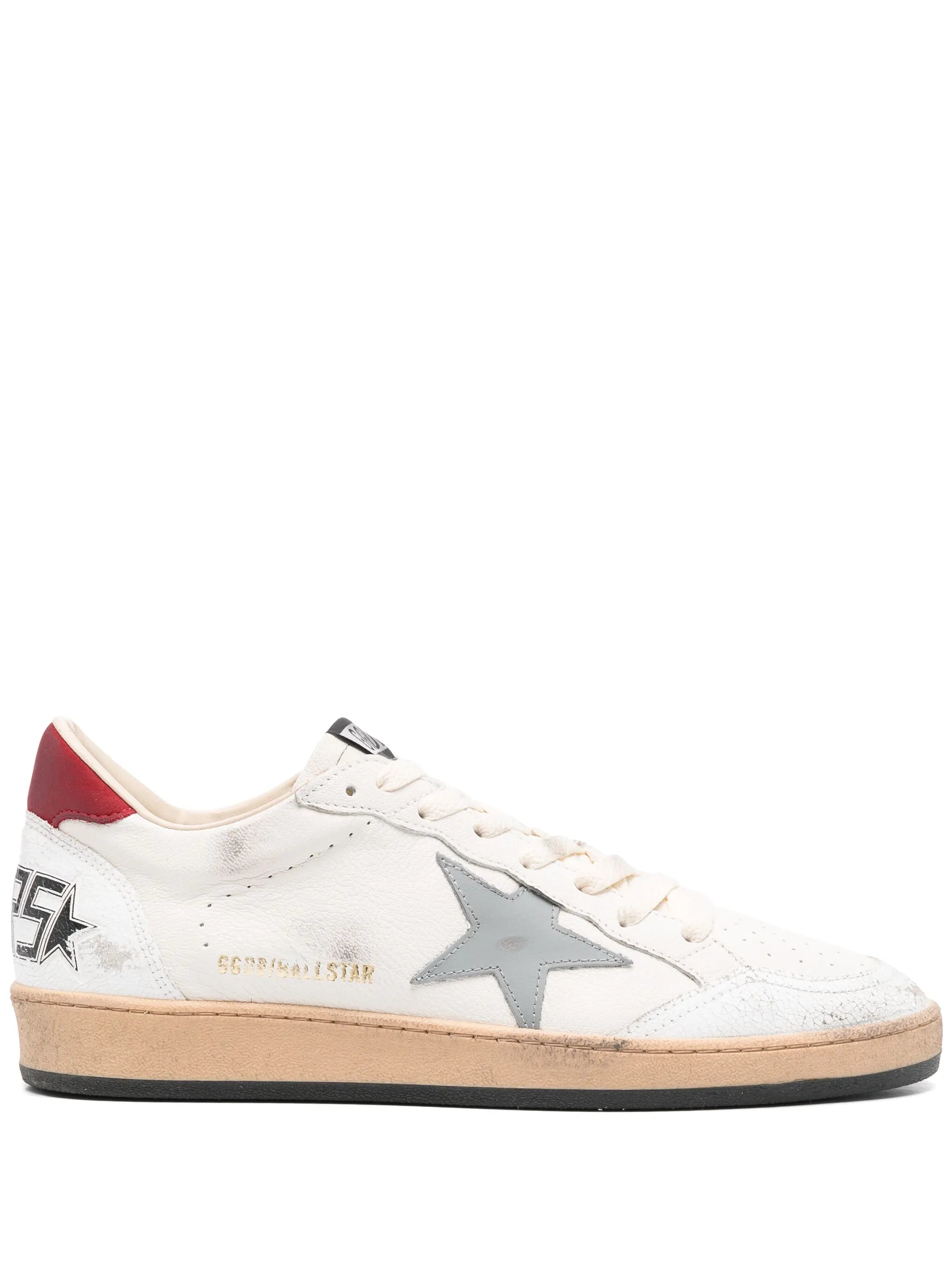 Golden Goose Ball Star White Sneakers