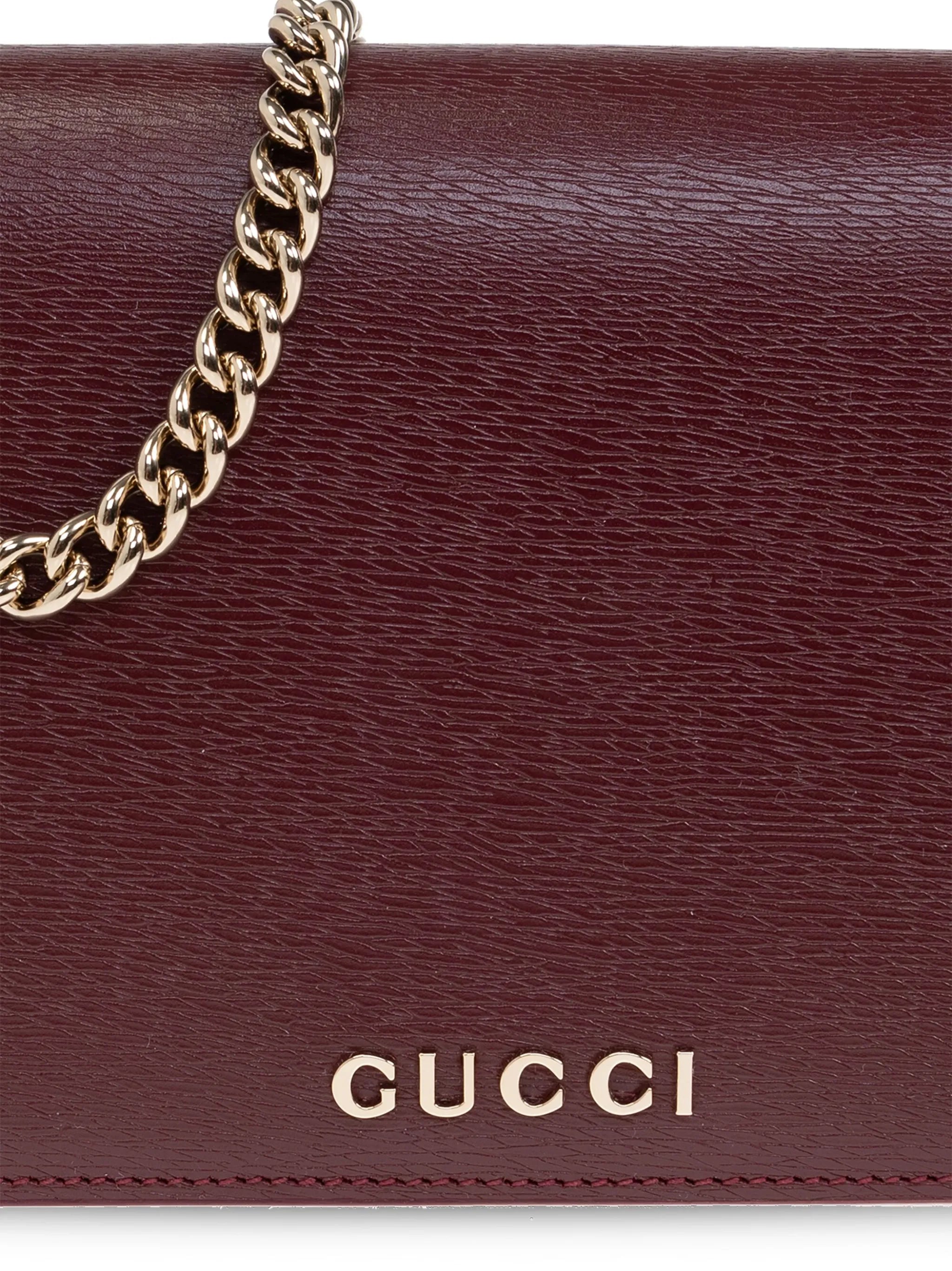 Gucci Logo-plaque Clutch Bag