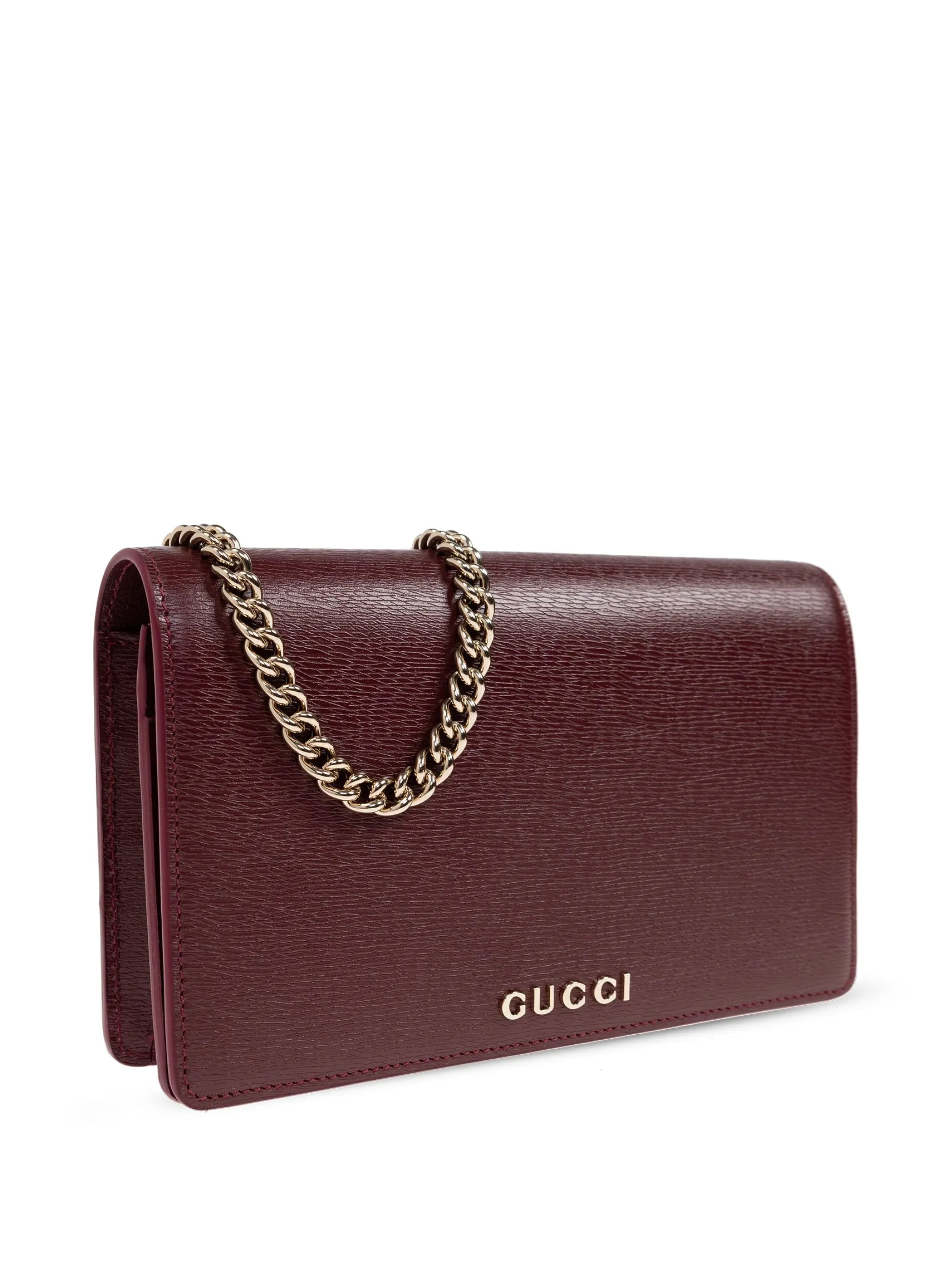 Gucci Logo-plaque Clutch Bag