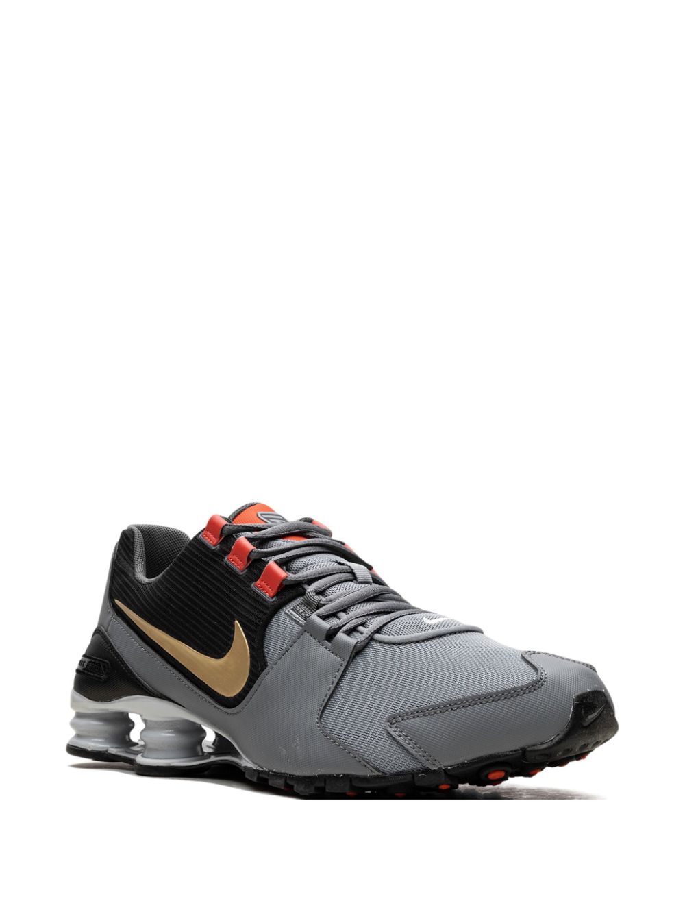 Nike Shox Avenue "Cool Grey/Metallic Gold" sneakers