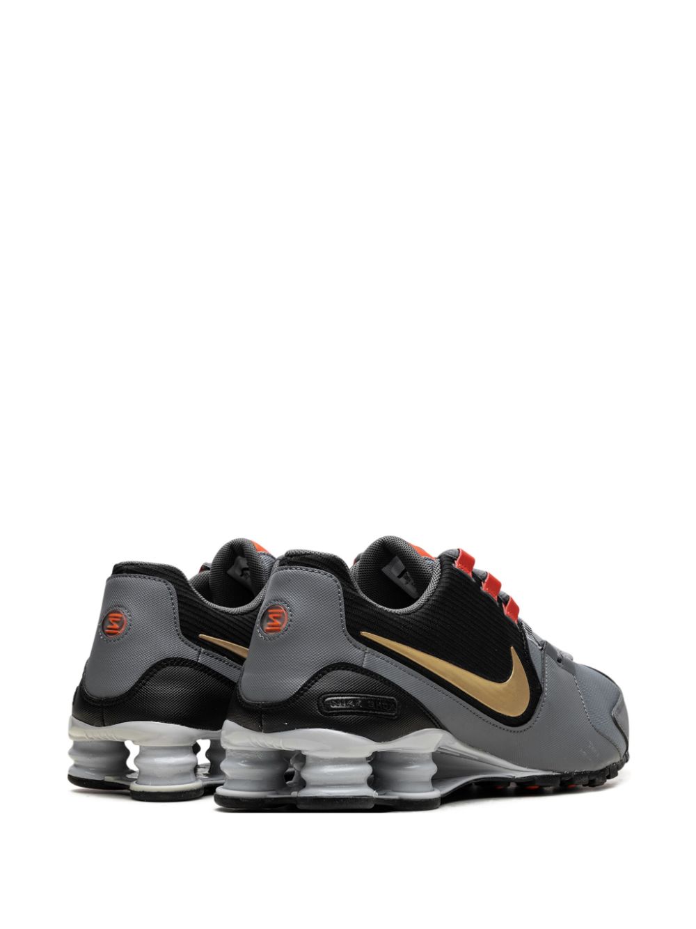 Nike Shox Avenue "Cool Grey/Metallic Gold" sneakers
