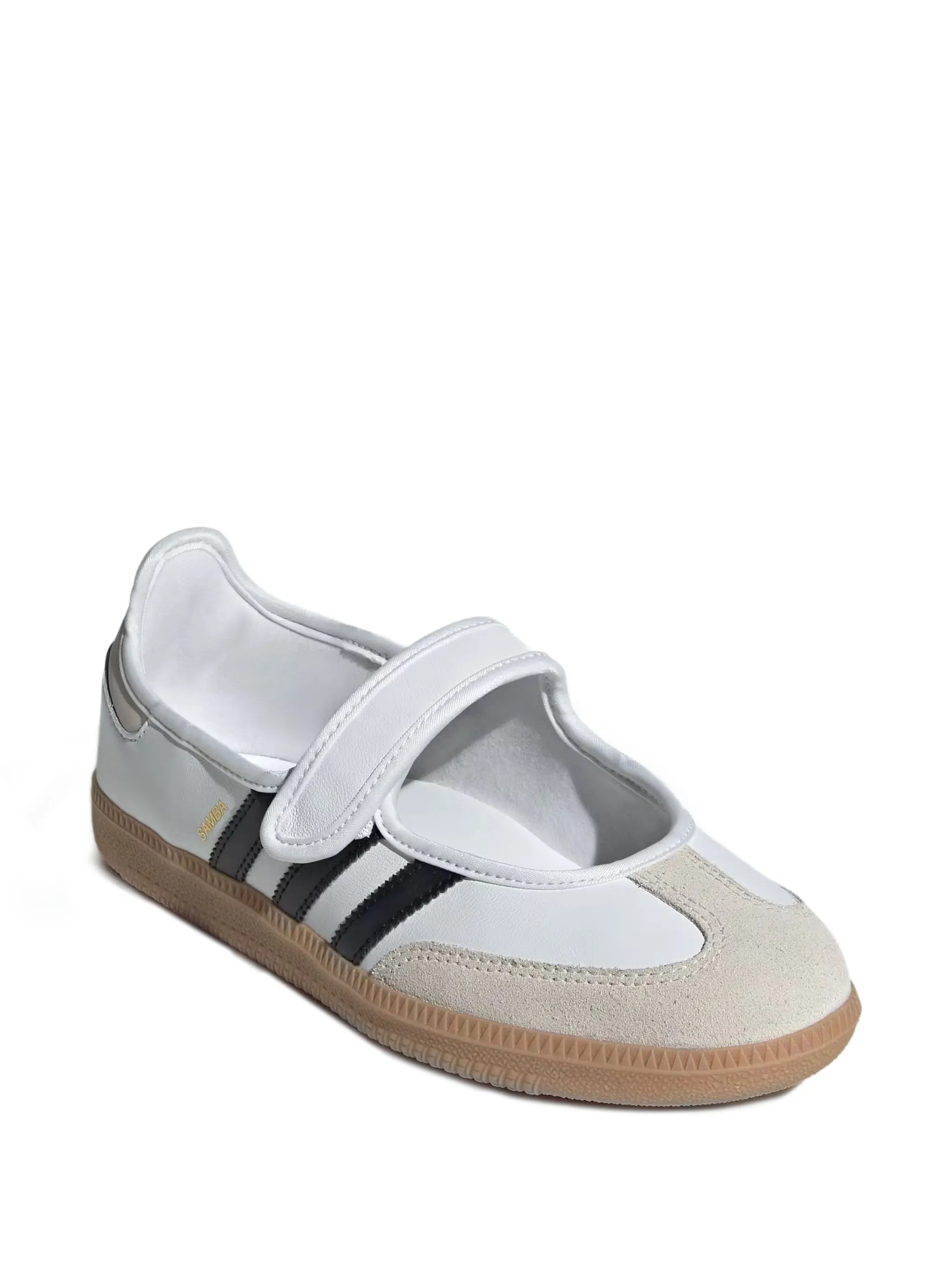 Adidas Samba Jane White Black Gum Sneakers