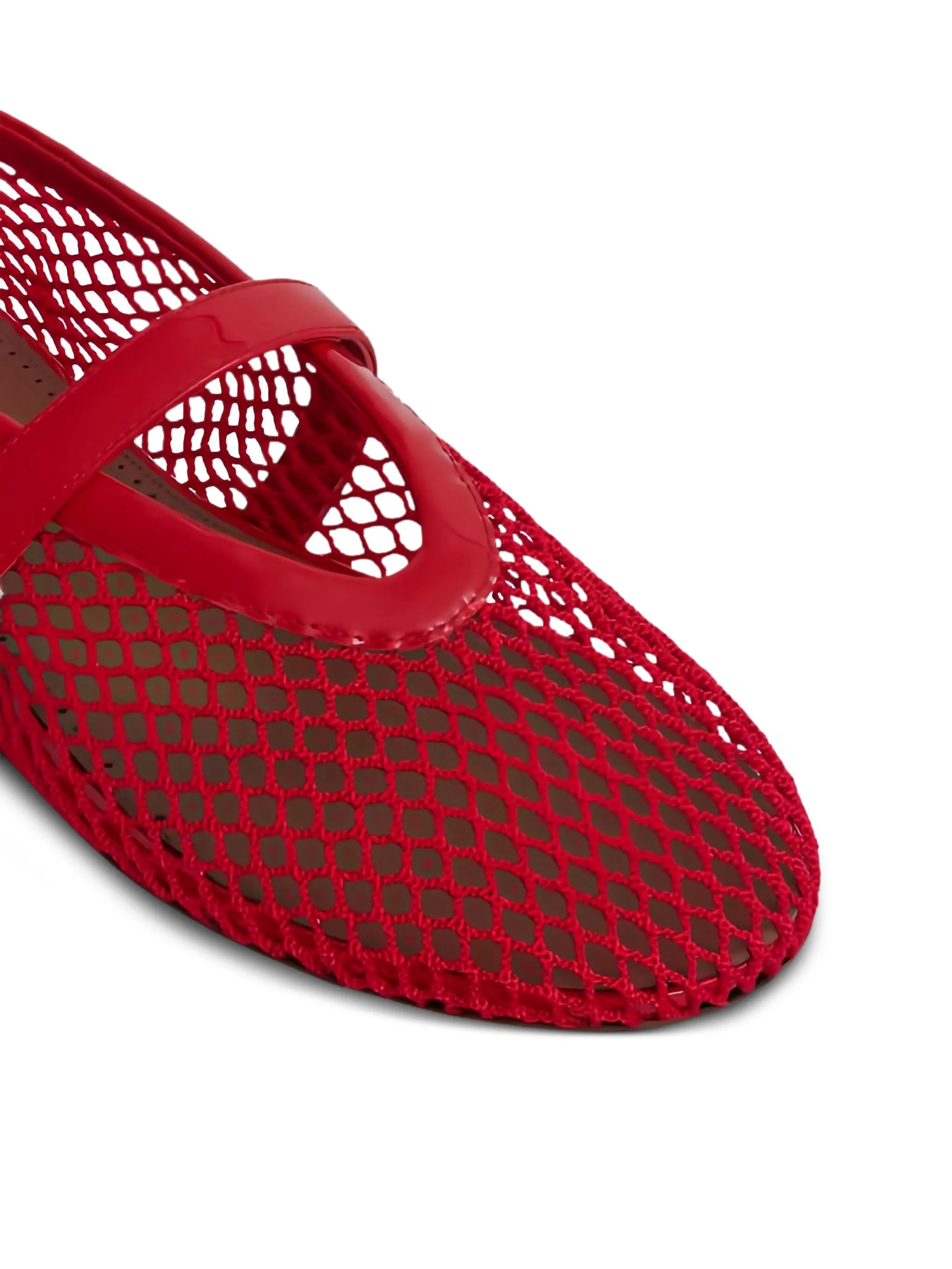 Alaïa Mesh-panel Ballet Flats