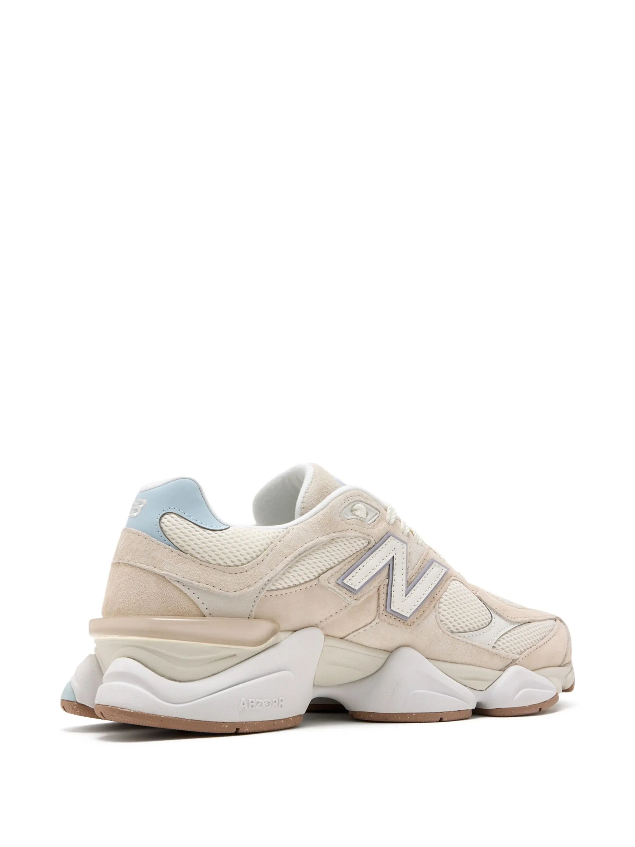 New Balance 9060 Mesh Suede Bisque Sneakers