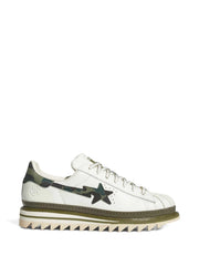 Adidas Clot x Bape® Camouflage Star Low-tops Sneakers