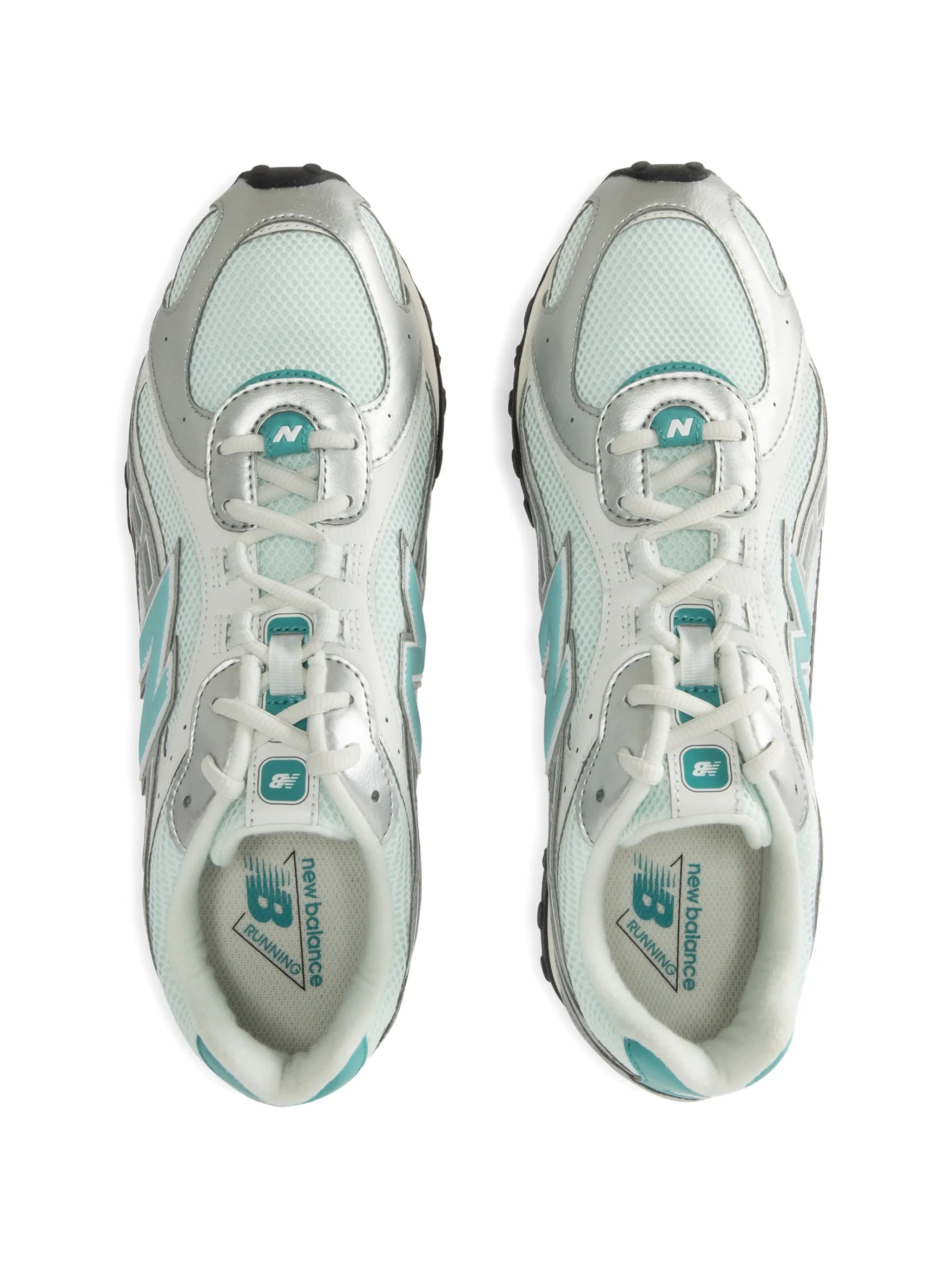 New Balance 204L logo-patch light silver sneakers