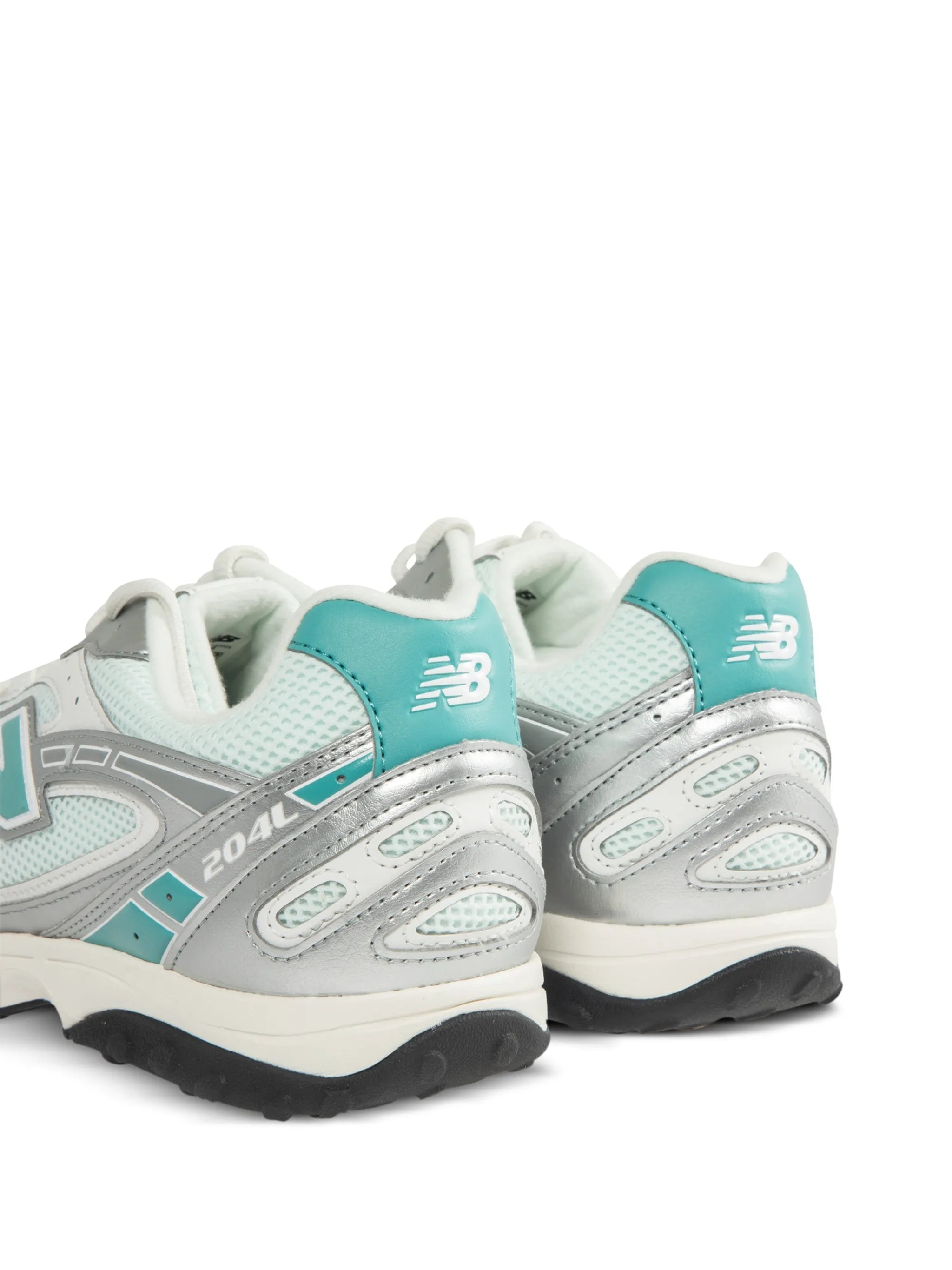 New Balance 204L logo-patch light silver sneakers