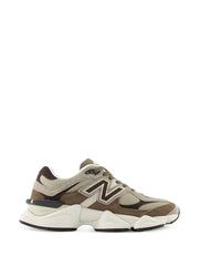 New Balance 9060 Panelled Brown Sneakers