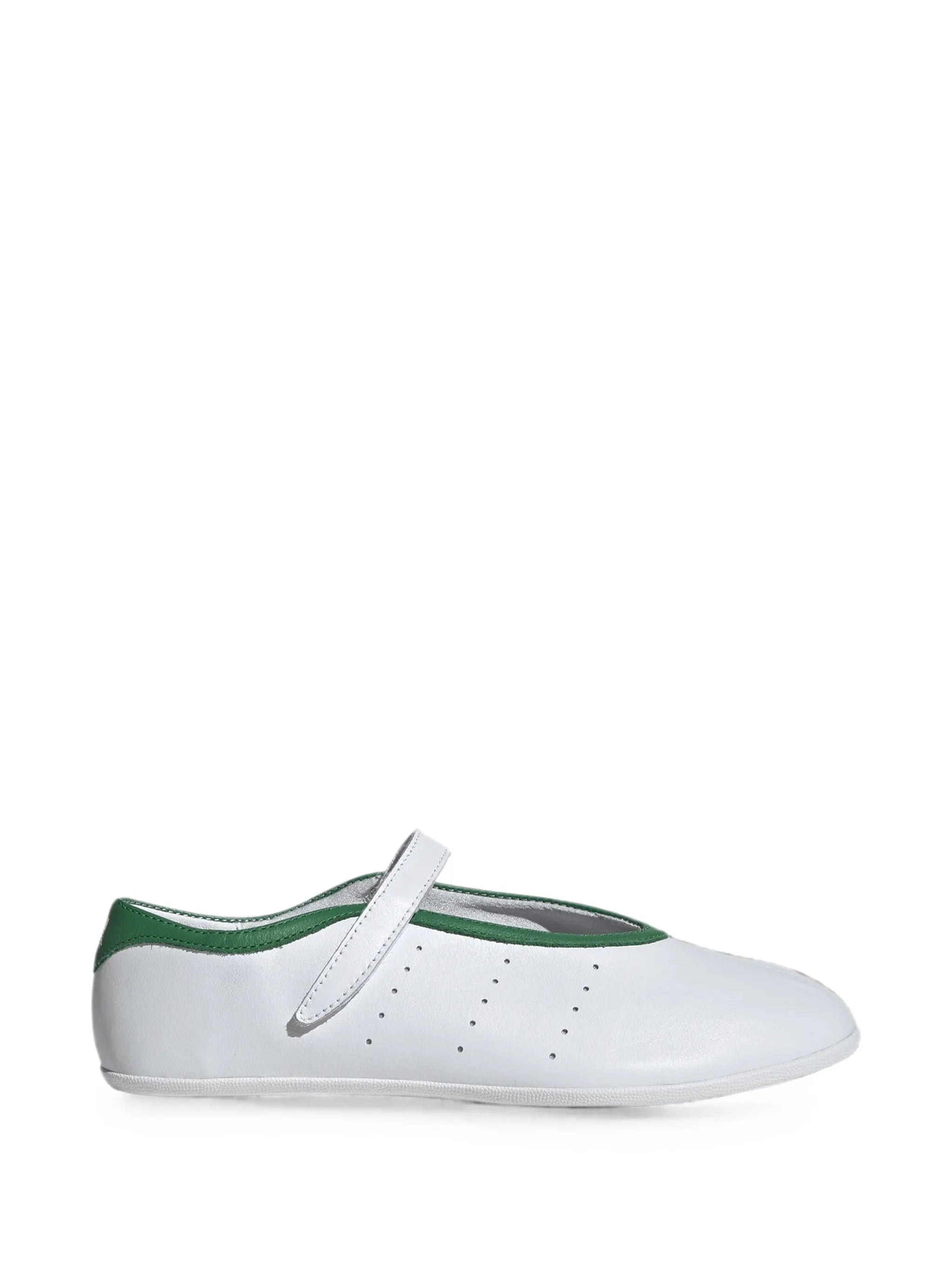 Adidas Stan Smith Perforated Ballet Flats