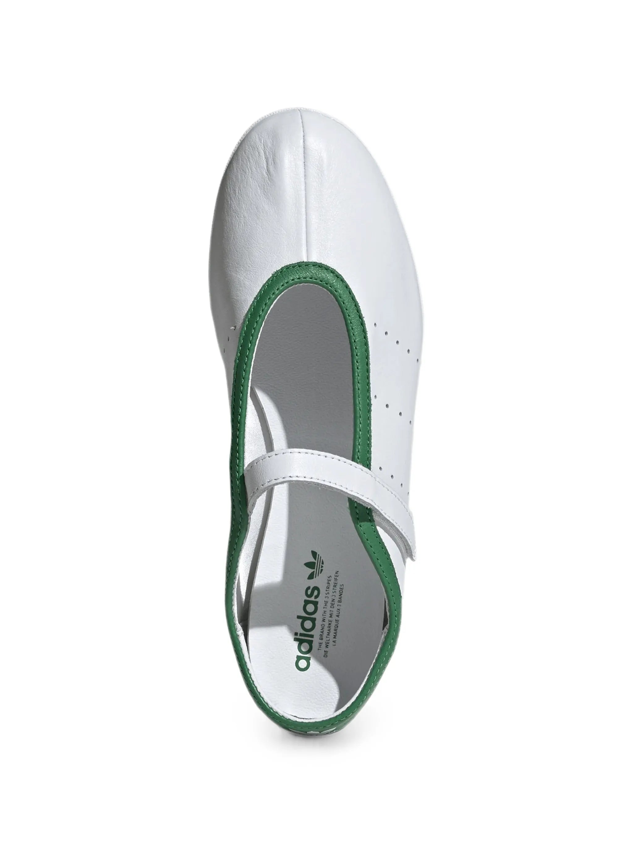 Adidas Stan Smith Perforated Ballet Flats
