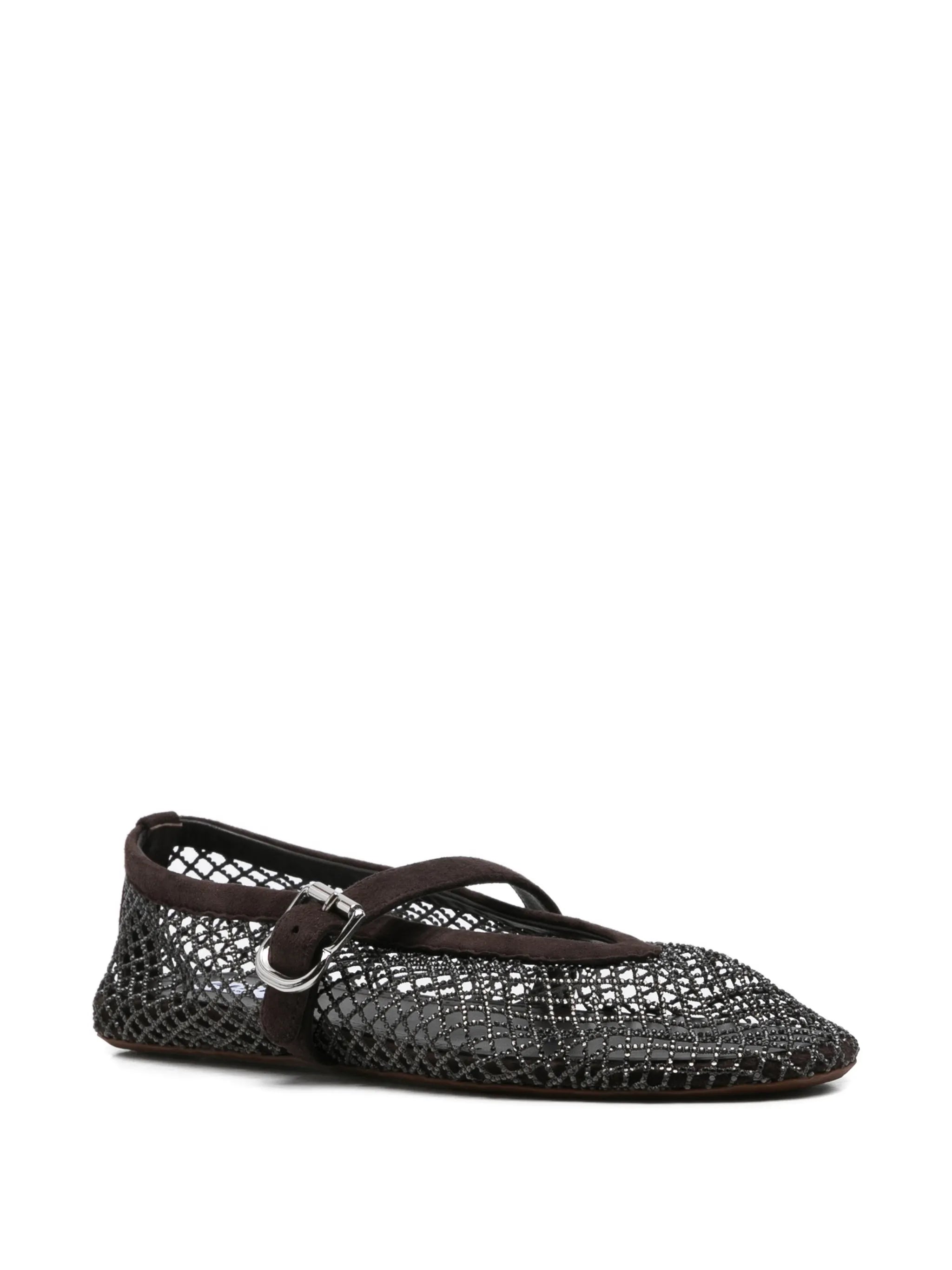 Alaïa Strass-embellished Ballet Flats