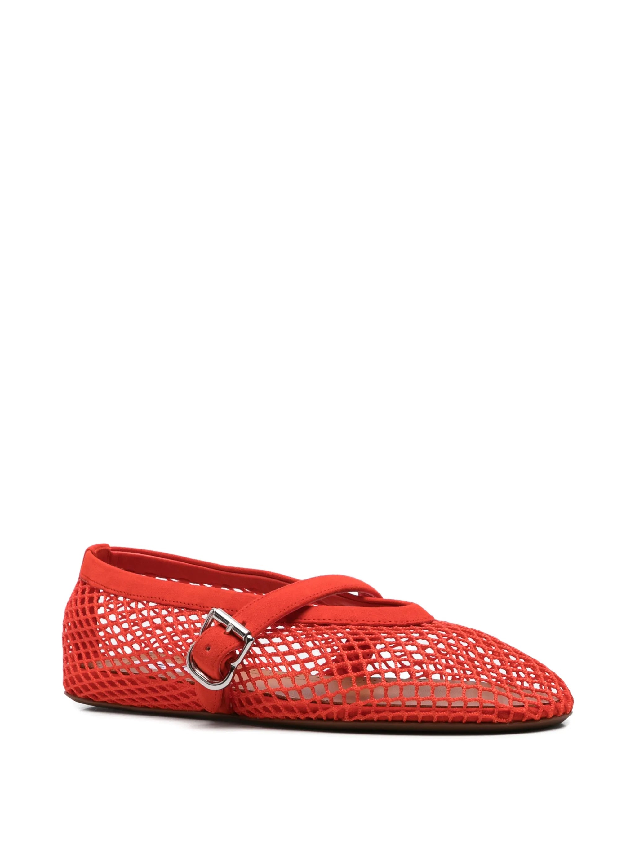 Alaïa Buckle-strap Ballet Flats