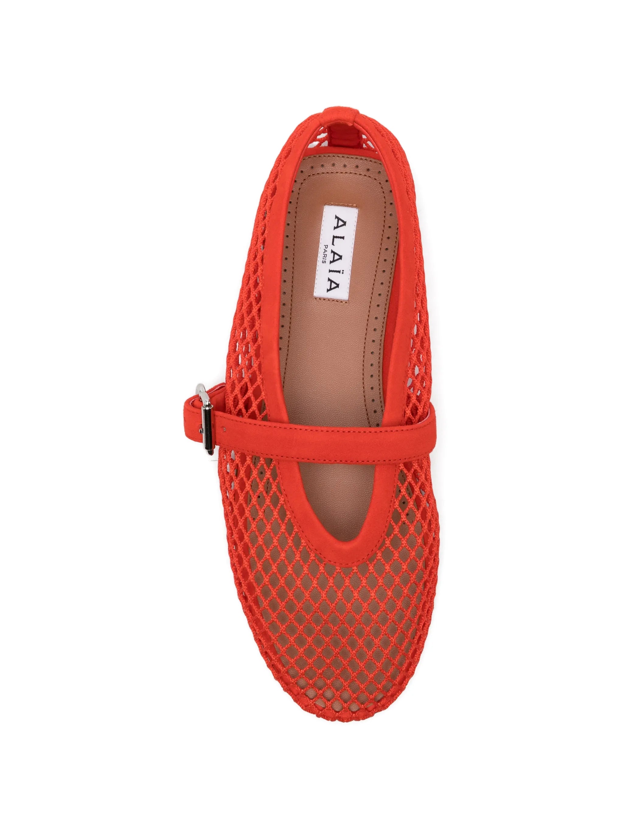 Alaïa Buckle-strap Ballet Flats