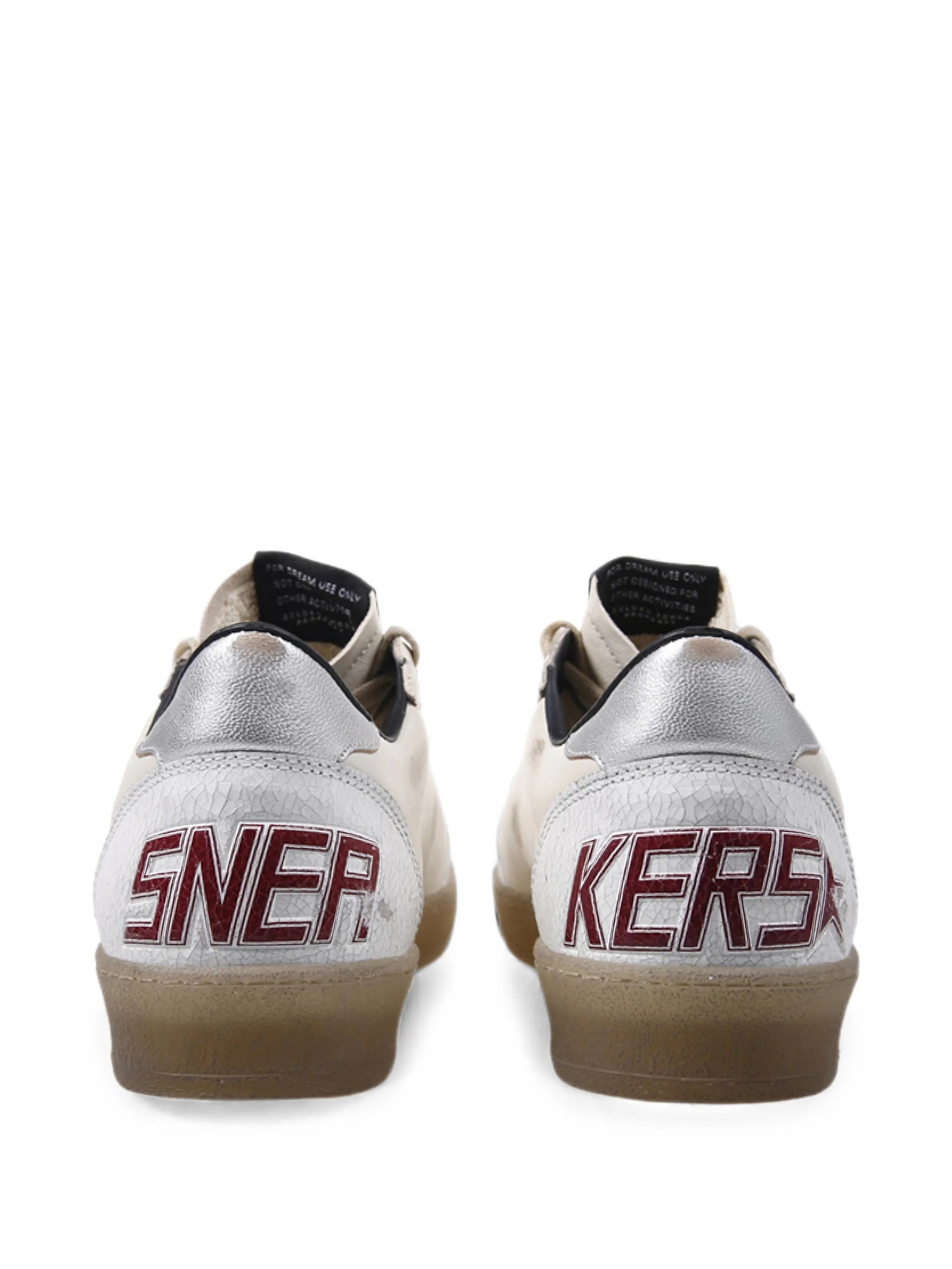 Golden Goose Ball Star White Calf Leather Sneakers