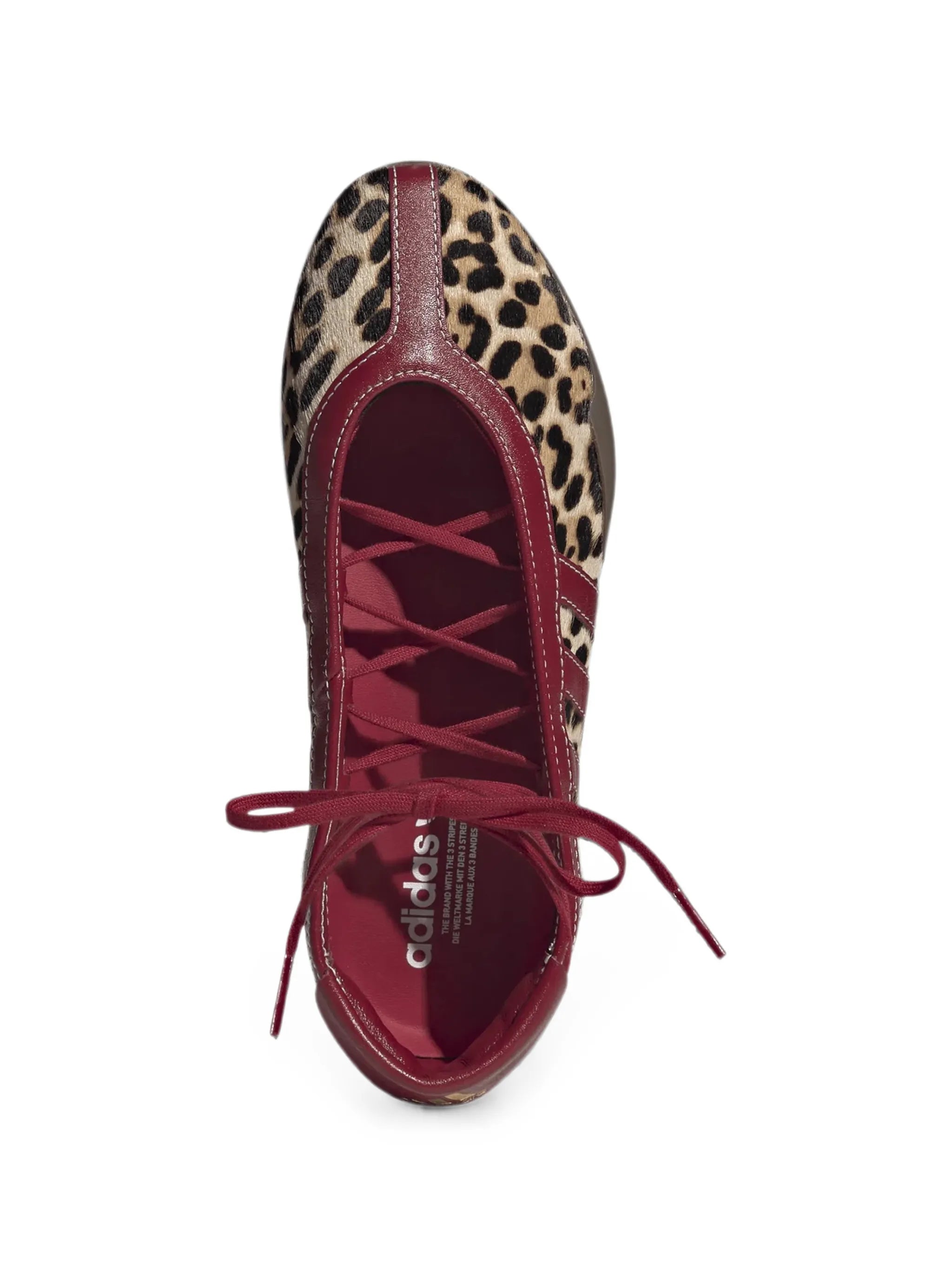 Adidas Mei Taekwondo Leopard-print Lace-up Sneakers