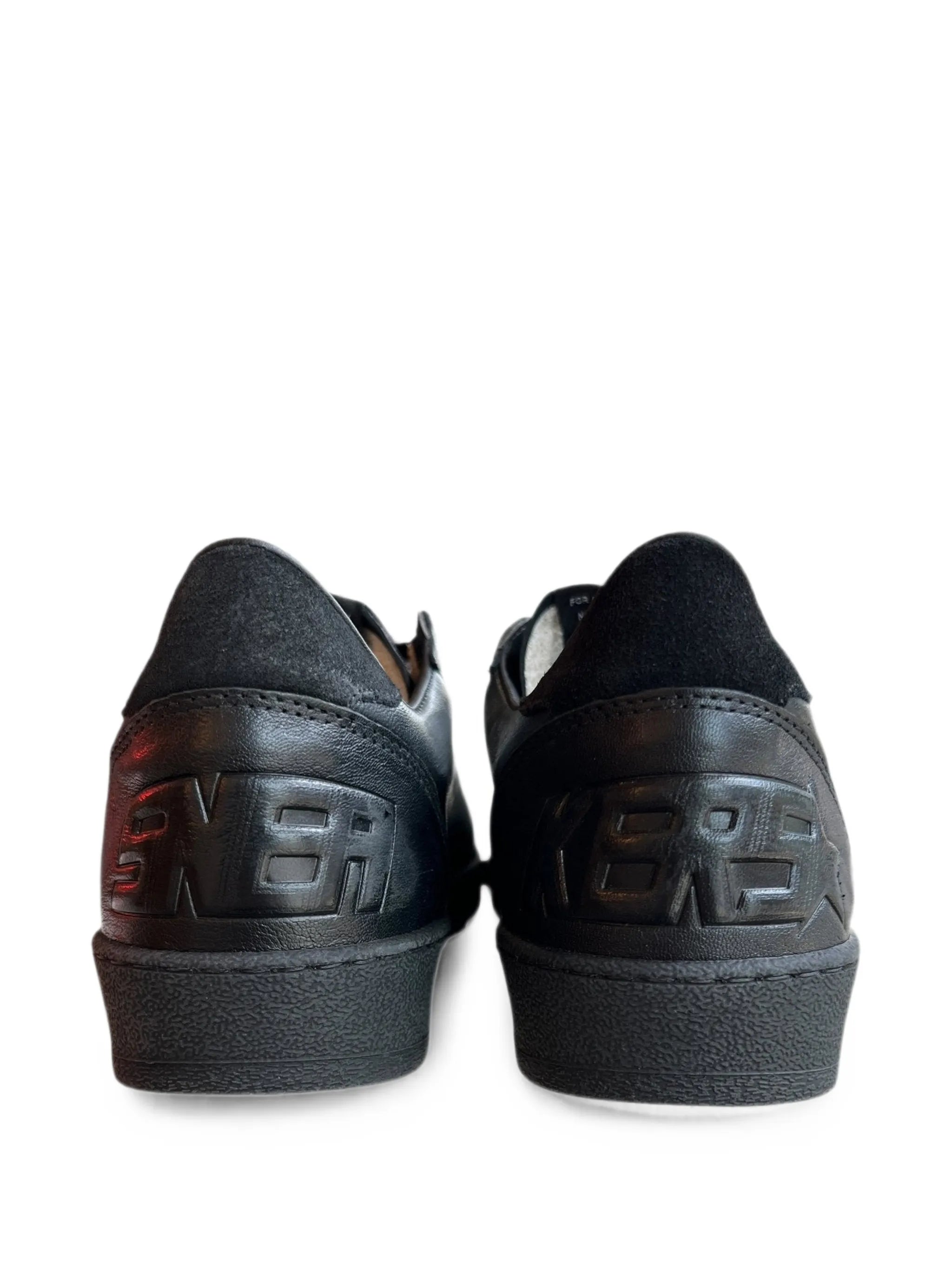 Golden Goose Ball Ball Star Leather Black Sneakers