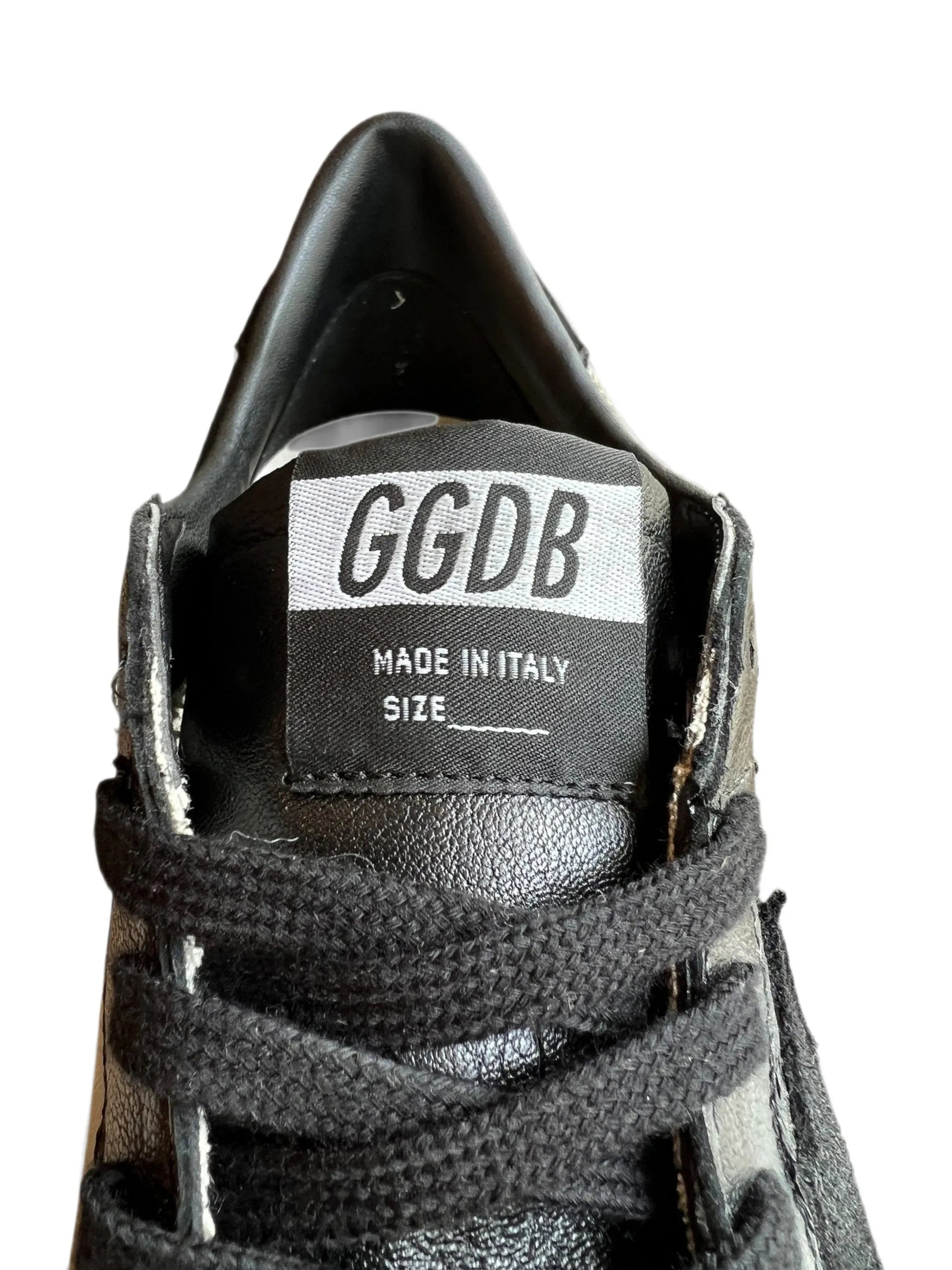 Golden Goose Ball Ball Star Leather Black Sneakers