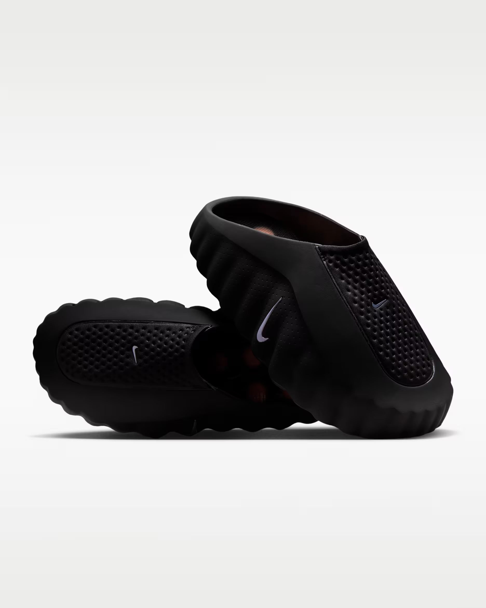 Nike Mind 001 black slide sneakers